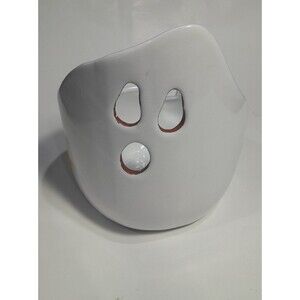 Ceramic Ghost Bowl, Redware